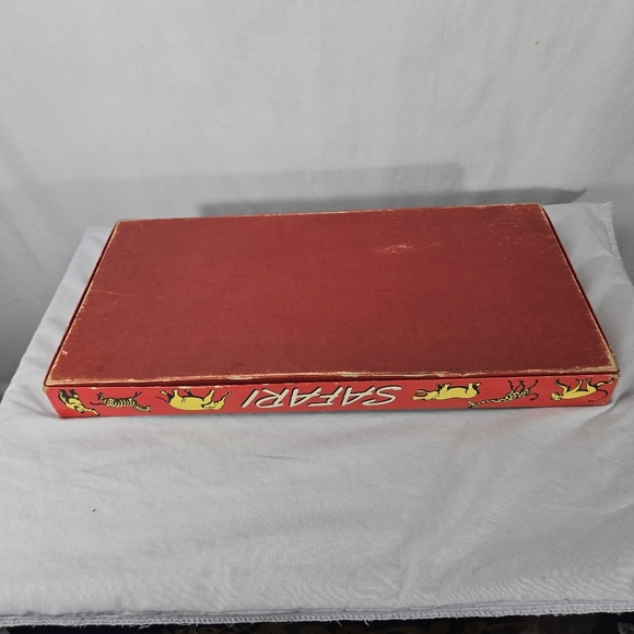 Vintage 1950 Safari Board Game  Selchow & Righter co Hunting Game  COMPLETE - Picture 8 of 9